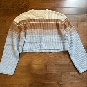 GARAGE KNIT CROPPED SWEATER